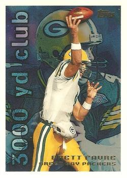Brett Favre Green Bay Packers 1995 Topps NFL 3000 Yard Club #34